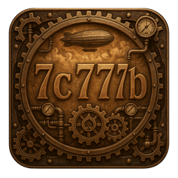 7c777b logo